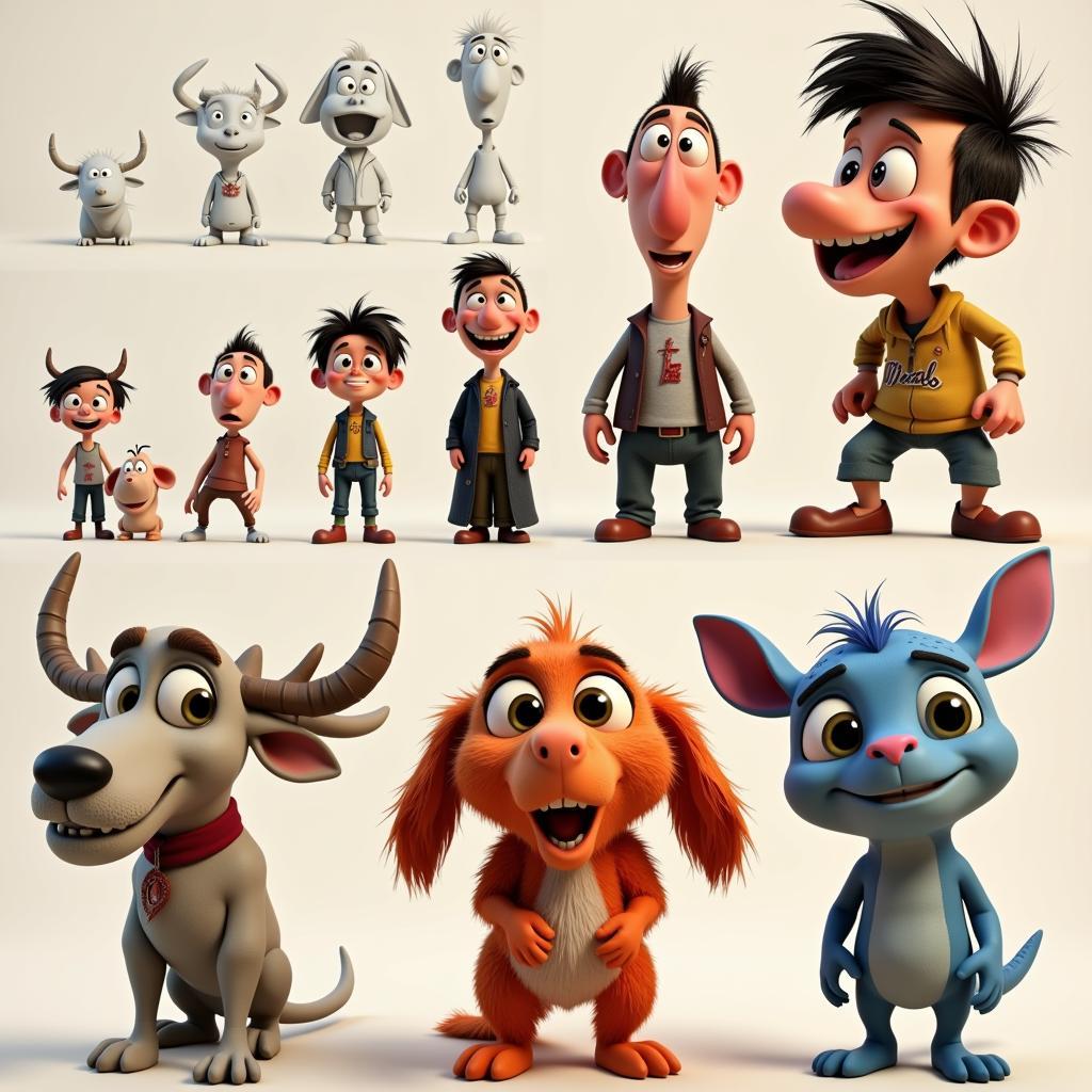 Pixar Character Design